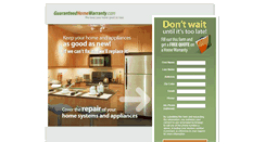 Desktop Screenshot of guaranteedhomewarranty.com